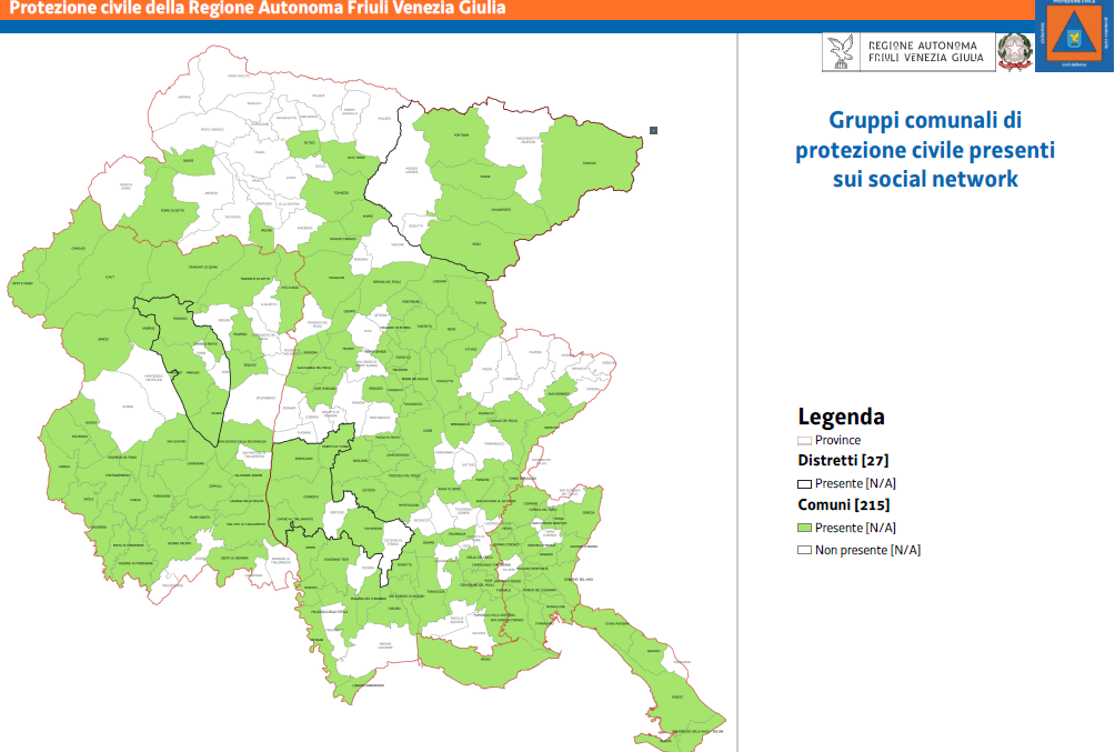 MAPPA SOCIAL AGGIORNATA A GIUGNO 2020