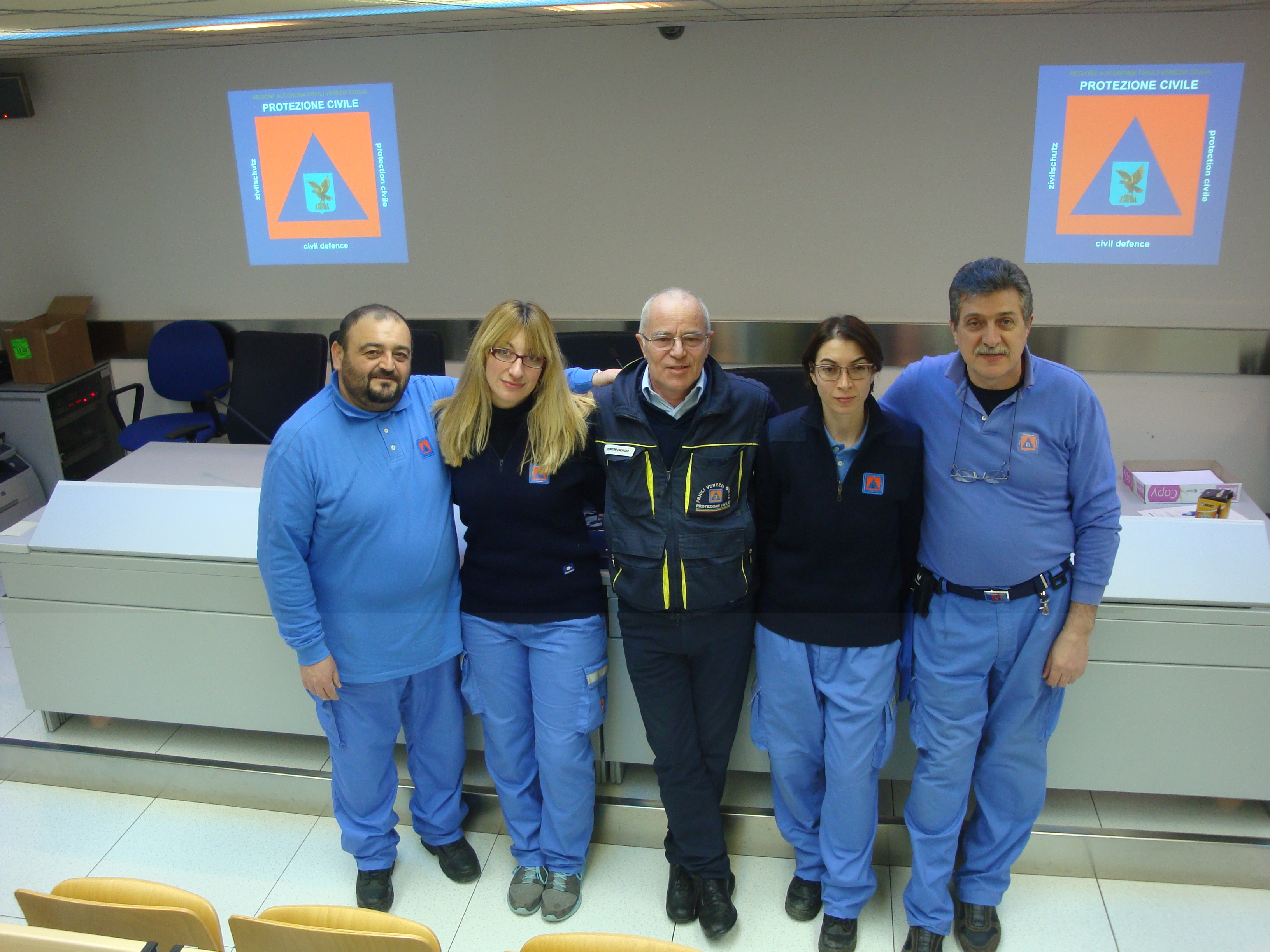 volontari 14 colonna