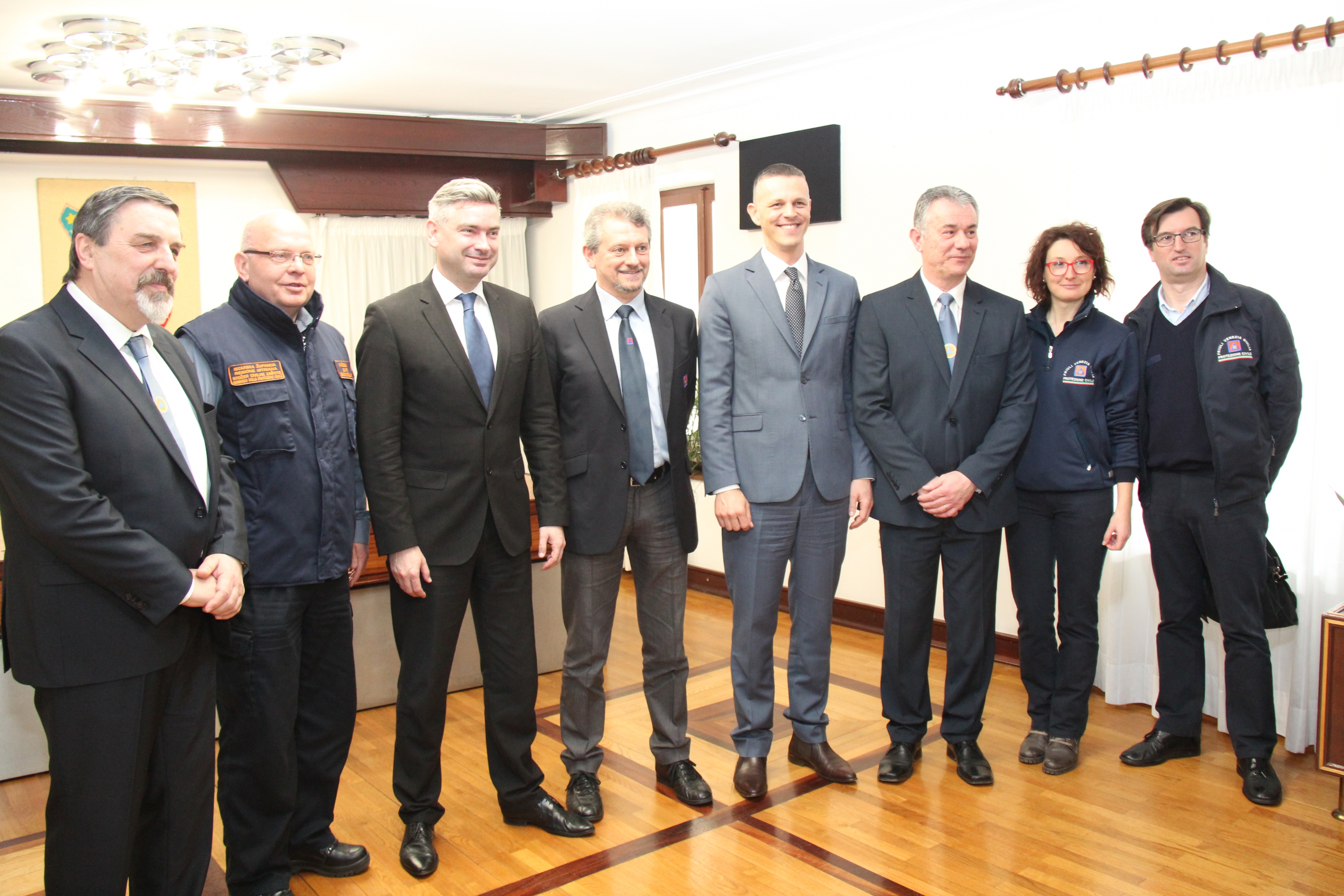incontro giornata della protezione civile Pola Croazia