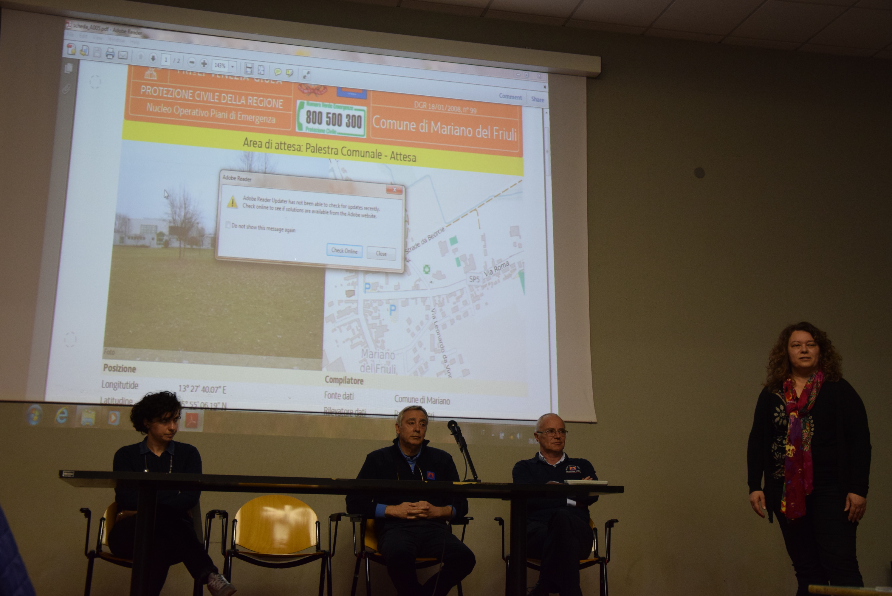 Mariano - presentazione piano emergenza