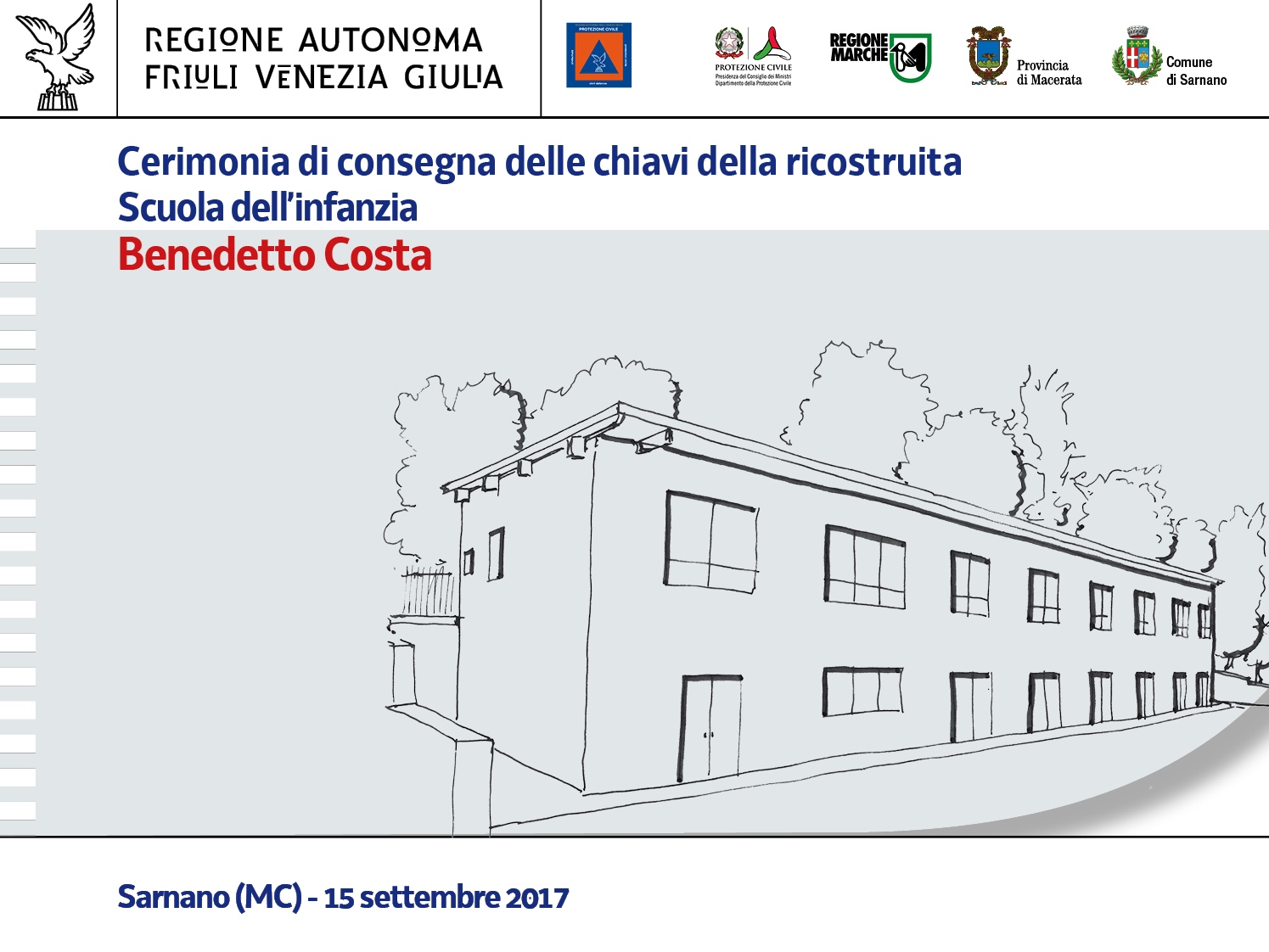 #fvgxsarnano;sarnano; inaugurazione scuola