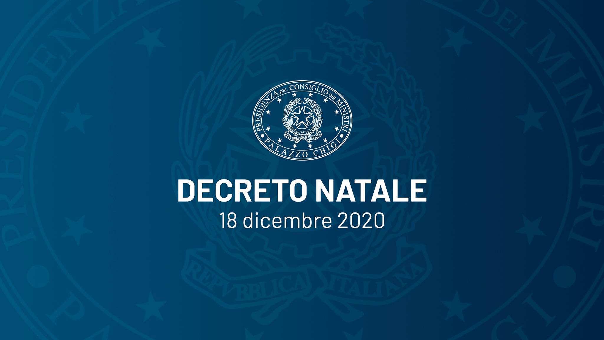 DECRETO NATALE