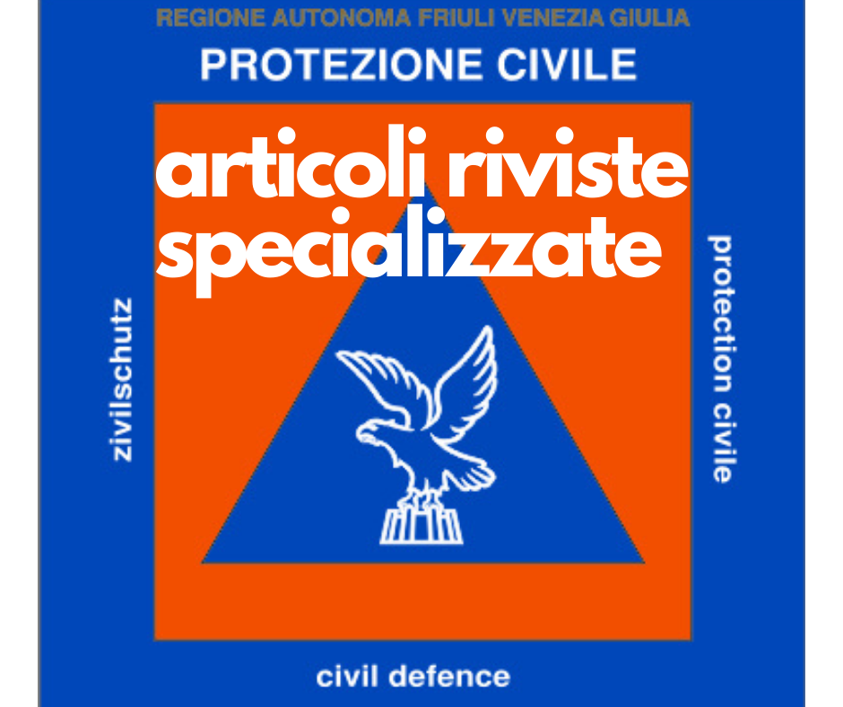 ARTICOLI PER RIVISTE SPECIALIZZATE