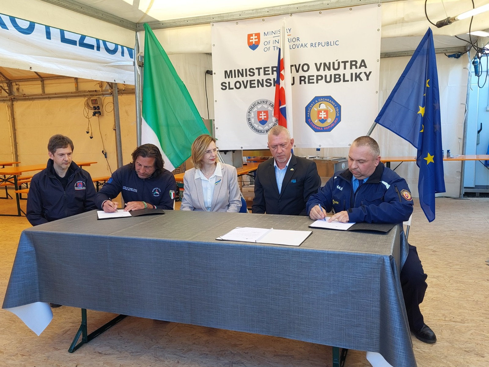 consegna campo slovacchia