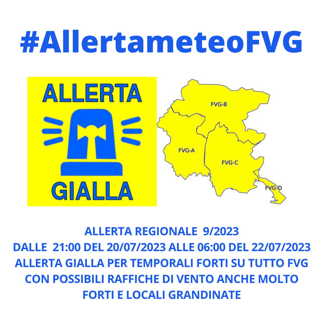 ALLERTA REGIONALE