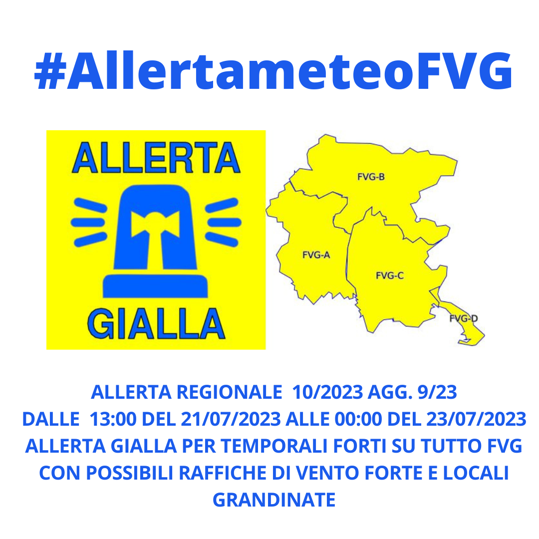 ALLERTA REGIONALE 10/23