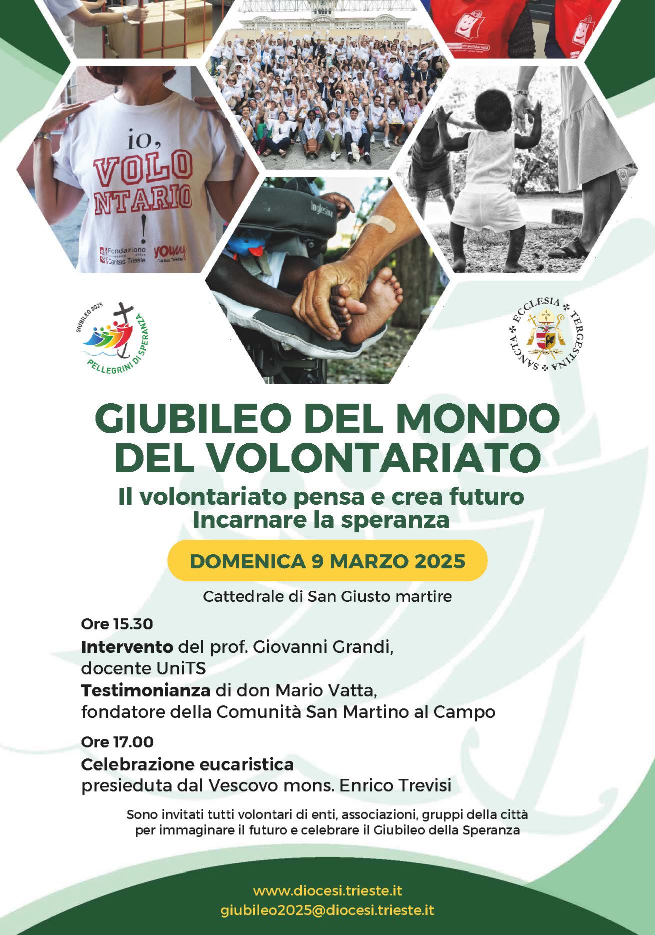 Locandina Giubileo del Volontariato