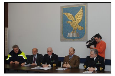 Firma del Protocollo di intesa tra la Direzione Marittima di Trieste e la Regione Autonoma Friuli Venezia Giulia - Protezione civile