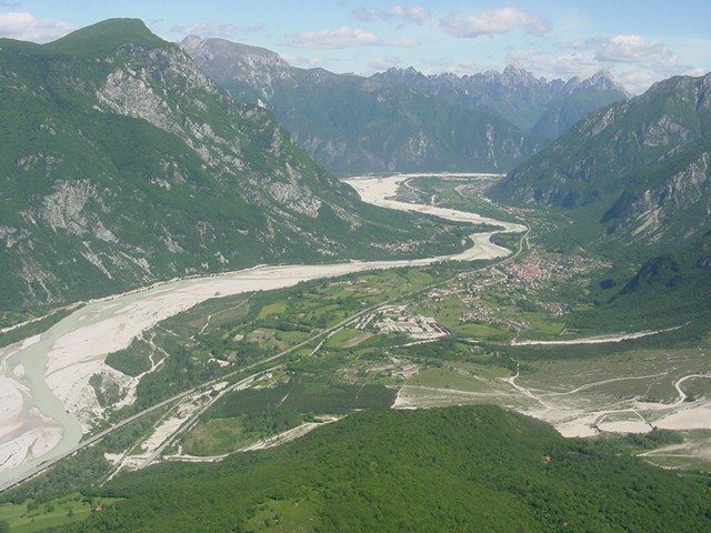 Il Tagliamento presso Carnia-Venzone
