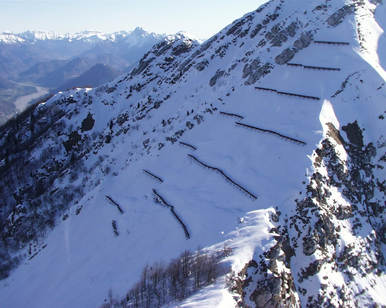 Opere di ritenuta della neve