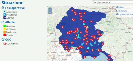 CENTRI OPERATIVI COMUNALI E STATO COMUNALE DICHIARATO AL 01/06/2020