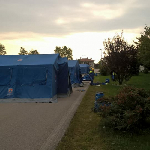 vivaro caneva esercitazione rischio sismico 