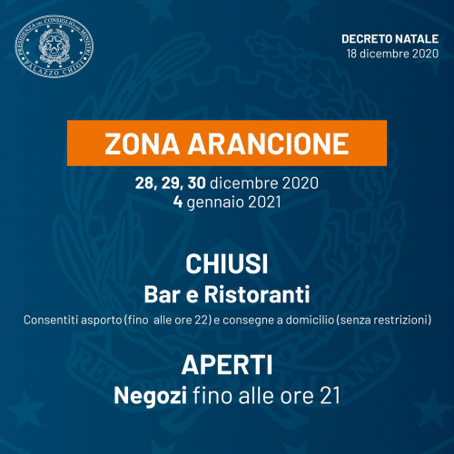 ZONA ARANCIO CHIUSURE