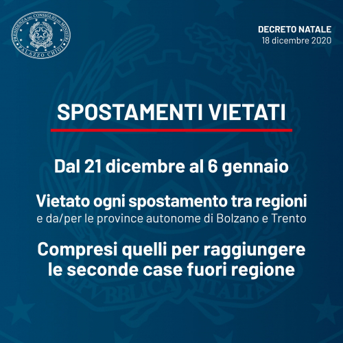 SPOSTAMENTI VIETATI