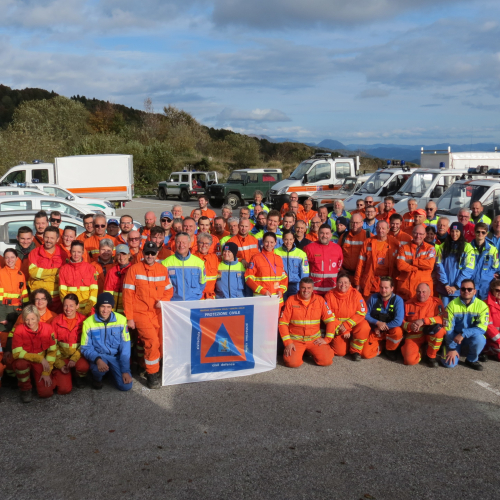 12.10.2024 Esercitazione sul rischio Idrogeologico in memoria della volontaria Elena Lo Duca denominata "Elena 24"