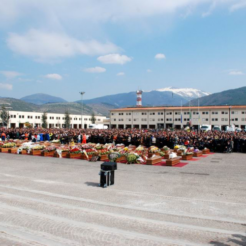 L'Aquila: funerali di Stato n.1 / 37619