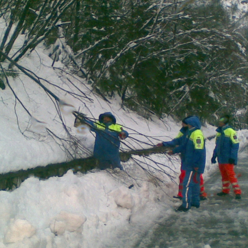 Emergenza neve a Chiusaforte n. 4 / 103434