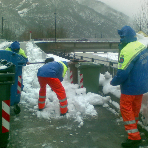 Emergenza neve a Chiusaforte n. 5 / 103435