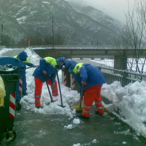 Emergenza neve a Chiusaforte n. 7 / 103437