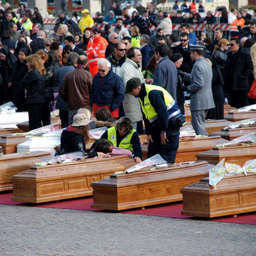 L'Aquila: funerali di Stato n.10 / 37628