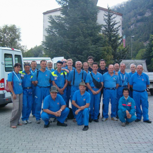 I volontari in partenza dall'Abruzzo / 15705