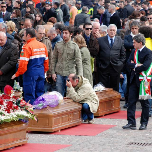 L'Aquila: funerali di Stato n.14 / 37632