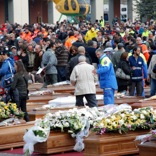 L'Aquila: funerali di Stato n.16 / 37634