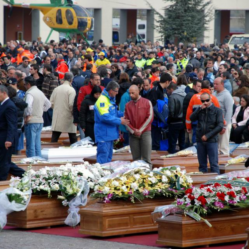 L'Aquila: funerali di Stato n.17 / 37635