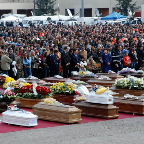 L'Aquila: funerali di Stato n.20 / 37638