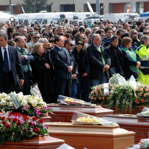 L'Aquila: funerali di Stato n.24 / 37642