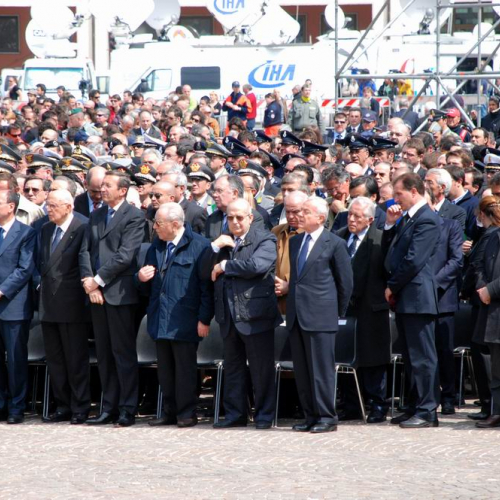 L'Aquila: funerali di Stato n.29 / 37647