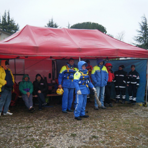 addestramento congiunto Gruppo comunale di Azzano Decimo con OPSA della Croce Rossa Italiana n. 2 / 58952