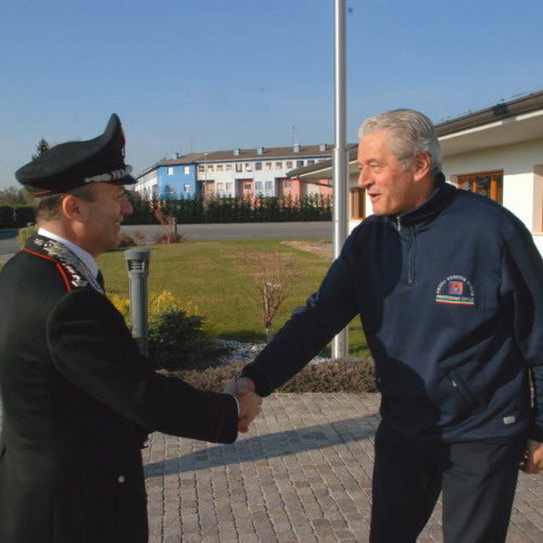 Visita del Comandante Provinciale dei Carabinieri di Udine n. 1 / 73510