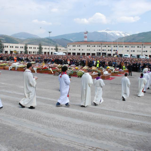 L'Aquila: funerali di Stato n.35 / 37653