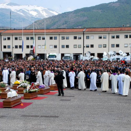 L'Aquila: funerali di Stato n.37 / 37655