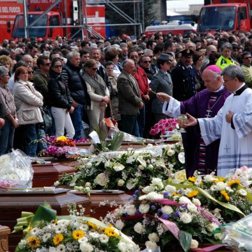 L'Aquila: funerali di Stato n.42 / 37660