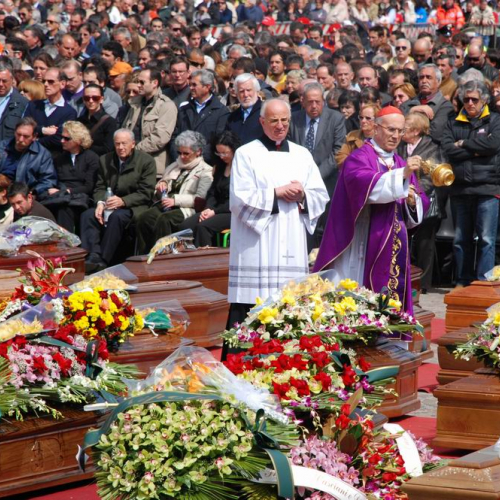 L'Aquila: funerali di Stato n.43 / 37661