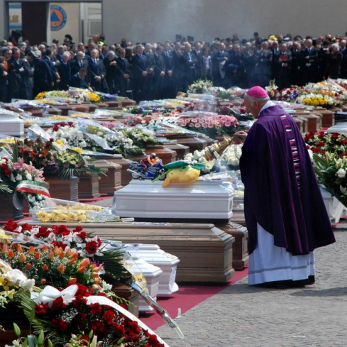 L'Aquila: funerali di Stato n.45 / 37663