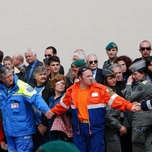 L'Aquila: funerali di Stato n.46 / 37664