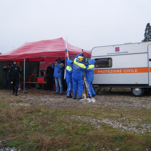 addestramento congiunto Gruppo comunale di Azzano Decimo con OPSA della Croce Rossa Italiana n. 5 / 58955