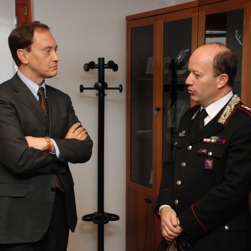 Visita del Comandante Provinciale dei Carabinieri di Udine n. 4 / 73513