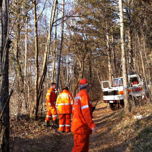 Incendio boschivo Ternova Alta n. 10 / 77400