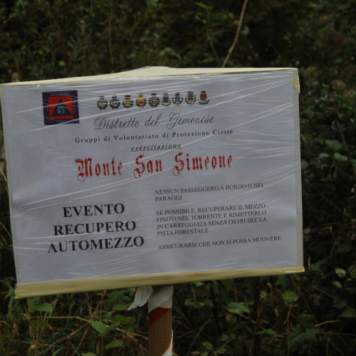 Esercitazione Monte San Simeone" n. 109""sercitazione "Monte San S""ercitazione" / 101142