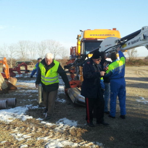 Intervento per camion rovesciato n. 1 / 89549