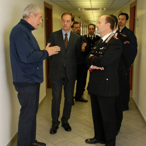 Visita del Comandante Provinciale dei Carabinieri di Udine n. 5 / 73514