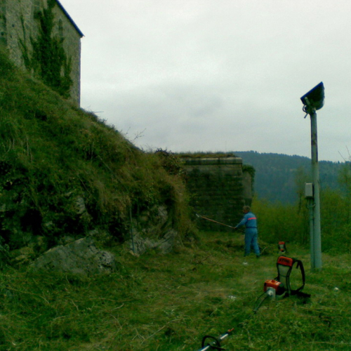 Intervento di pulizia Pieve di San Pietro (Zuglio) n. 1 / 107833