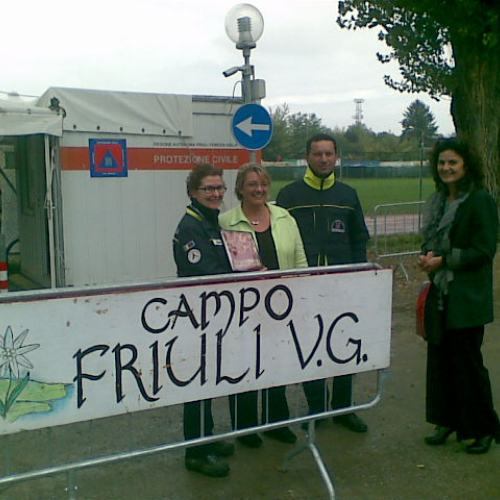 VenerdÏ 12 ottobre visita di una delegazione tedesca al Campo Friuli n. 4 / 87025
