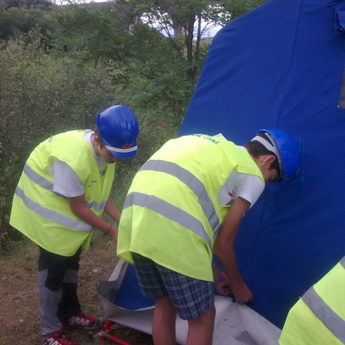 Attivit‡ con i ragazzi del Gruppo di Cavasso Nuovo n. 26 / 85379