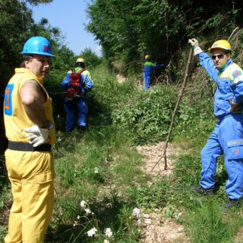 attivit‡ ripristino di una pista forestale n. 15 / 53633