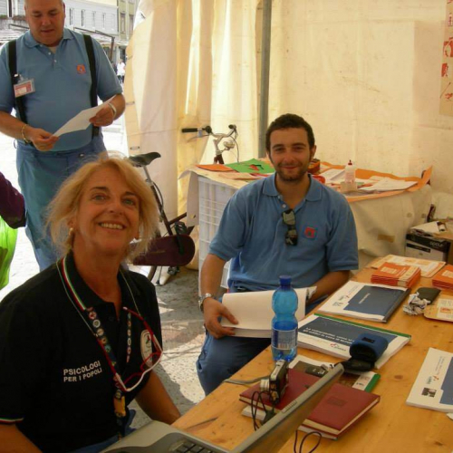 Stand per Terremoto io non rischio" n. 14""tand per "Terremoto io non risc""and per "Terremoto io""nd per "Terr""d pe" / 100219
